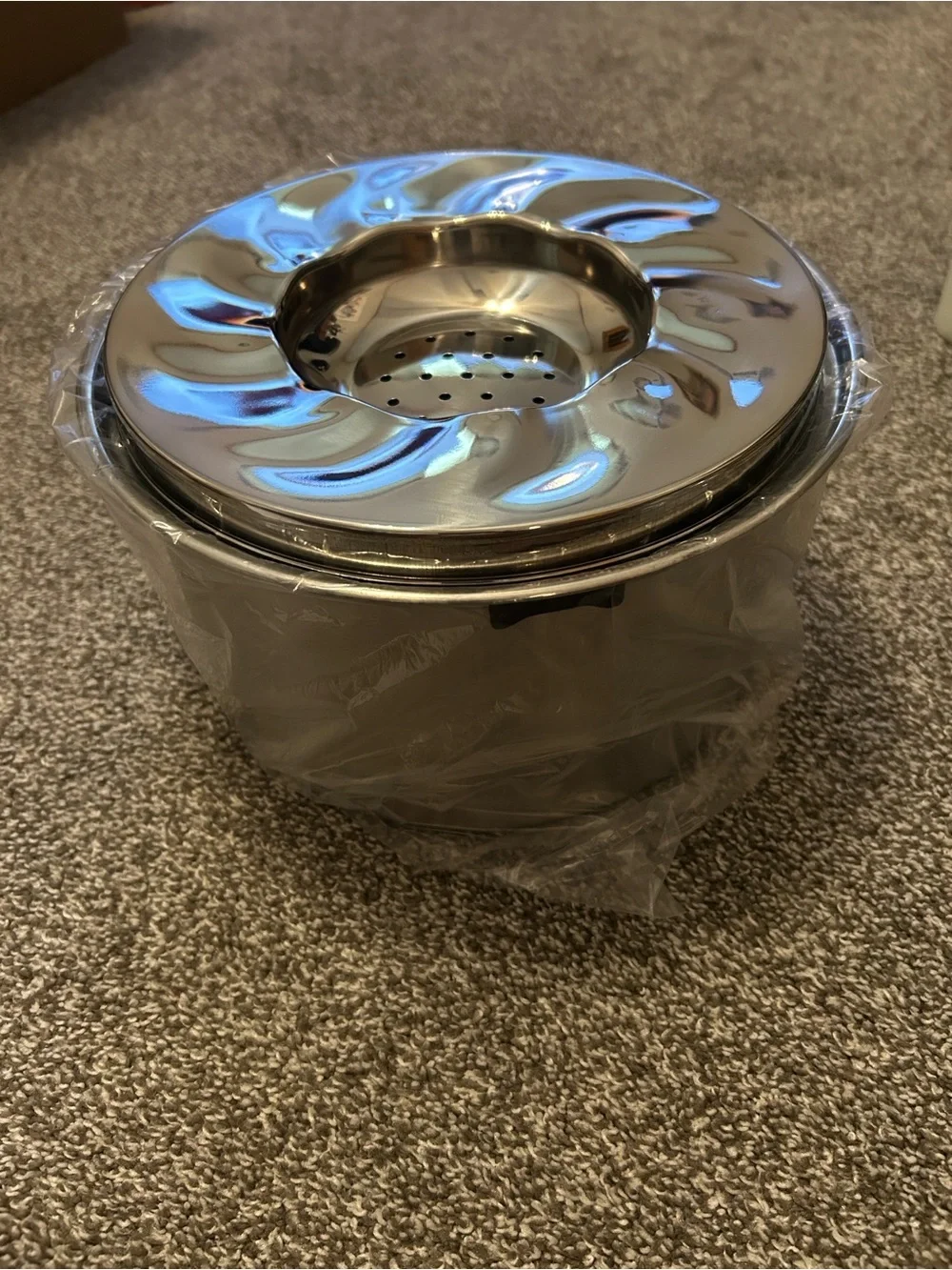 Stainless Steel Dog Water Bowl - Silver - Brand: